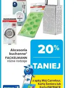 Carrefour Akcesoria kuchenne Fackelmann oferta