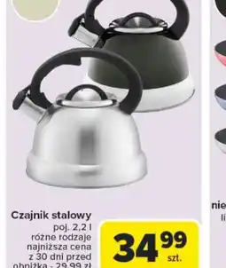 Carrefour Czajnik stalowy oferta