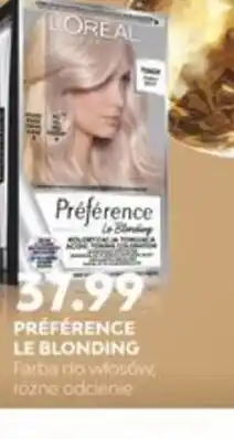 Sekret Urody Preference Le Blonding oferta