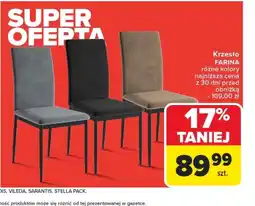 Carrefour Krzesło Farina oferta