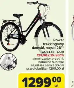 Carrefour Rower trekkingowy damski, męski 28" Goetze Tour oferta