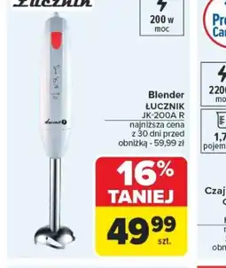 Carrefour Blender Lucznik JK 200A R oferta
