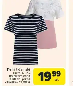 Carrefour T-shirt damski oferta