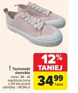 Carrefour Tenisówki damskie oferta