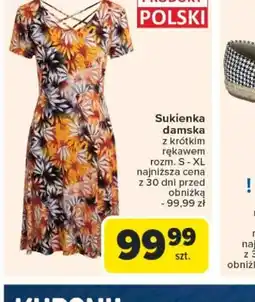 Carrefour Sukienka damska oferta