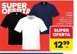 Carrefour T-shirt męski oferta
