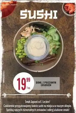 E.Leclerc Bowl z pieczonym łososiem Garmaż E.leclerc oferta