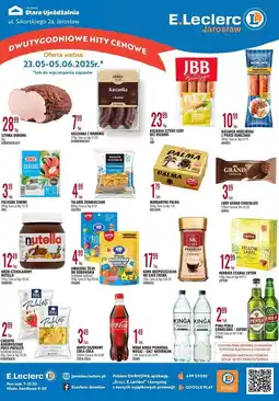 E.Leclerc Krem czekoladowo-orzechowy Nutella oferta