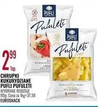 E.Leclerc Chrupki kukurydziane o smaku paprykowym Pufli Pufuleti oferta