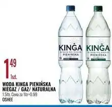 E.Leclerc Woda naturalna Kinga Pienińska oferta