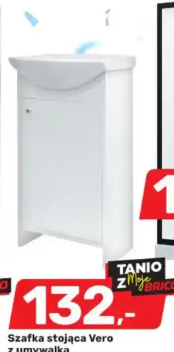 Bricomarche Szafka stojąca Vero z umywalką oferta
