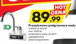 Przepływowy podgrzewacz wody