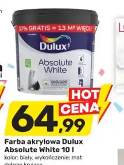 Farba akrylowa Dulux Absolute White