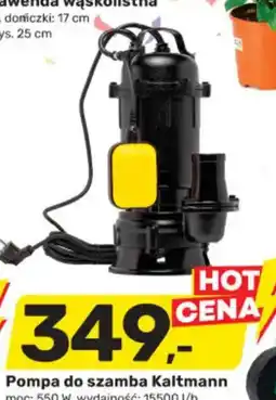 Bricomarche Pompa do szamba Kaltmann oferta