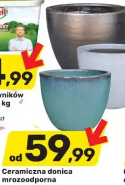 Ceramiczna donica mrozoodporna