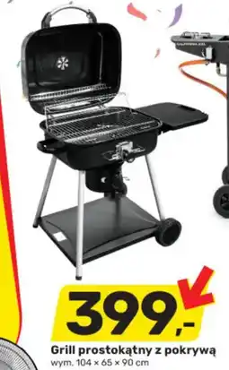 Bricomarche Grill prostokątny z pokrywą oferta
