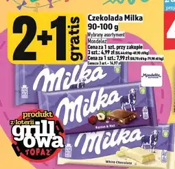 Topaz Czekolada Milka 90-100 g oferta