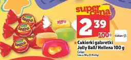 Topaz Cukierki galaretki Jolly Ball/ Hellena 100 g oferta