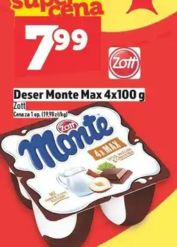 Topaz Deser Monte Max 4x100g Zott oferta