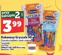 Topaz Kabanosy Gryzzale 90g Tarczyński oferta