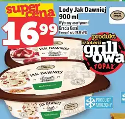 Topaz Lody Jak Dawniej 900 ml Bracia Koral oferta