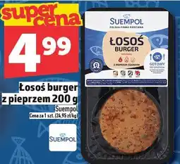 Topaz Łosoś burger z pieprzem 200g Suempol oferta