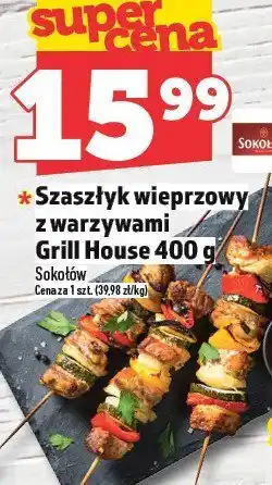 Topaz Szaszłyk wieprzowy z warzywami Grill House 400g Sokołów oferta