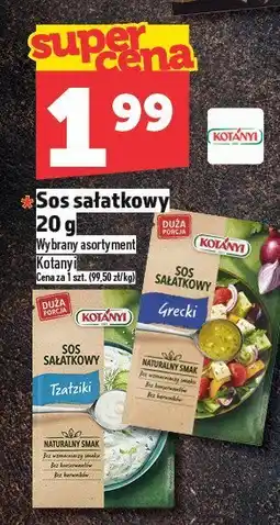 Topaz Sos sałatkowy Tzatziki 20g Kotanyi oferta