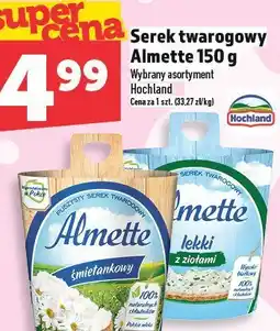 Topaz Serek twarogowy Almette 150g Hochland oferta