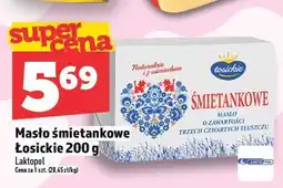 Topaz Masło śmietankowe Łosickie 200g Laktopol oferta