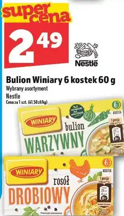 Topaz Bulion Winiary 6 kostek 60g Nestle oferta