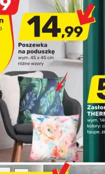 Bricomarche Poszewka na poduszkę oferta