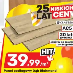 Bricomarche Panel podłogowy Dąb Richmond oferta