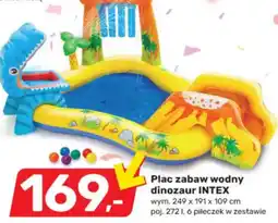 Bricomarche Plac zabaw wodny dinozaur INTEX oferta