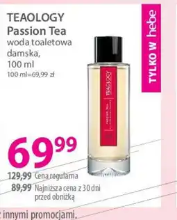 Hebe Woda toaletowa damska Teaology Passion Tea oferta