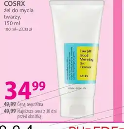 Hebe COSRX żel do mycia twarzy oferta