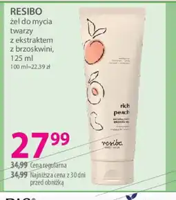 Hebe Resibo żel do mycia twarzy z ekstraktem z brzoskwini oferta
