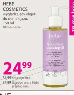 Hebe Hebe Cosmetics wygładzający olejek do demakijażu oferta