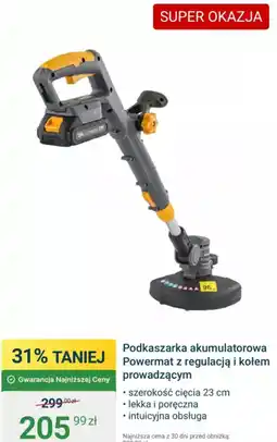 ERLI Podkaszarka akumulatorowa Powermat oferta
