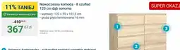 ERLI Nowoczesna komoda8 szuflad oferta