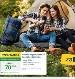 ERLI Materac turystyczny REST oferta