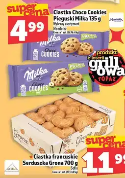 Topaz Ciastka francuskie Serduszka Grona 700 g oferta