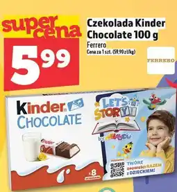 Topaz Czekolada Kinder Chocolate 100 g oferta