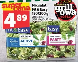 Topaz Mix sałat Fit & Easy 150/200g oferta