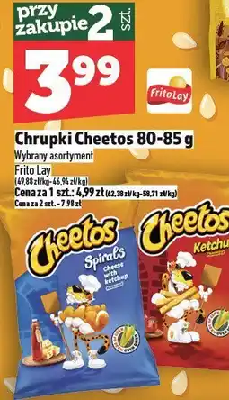 Topaz Chrupki Cheetos 80-85g Frito Lay oferta