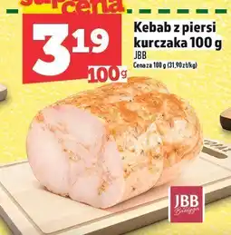Topaz Kebab z piersi kurczaka 100g JBB oferta