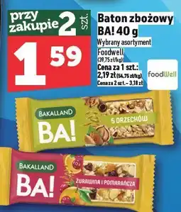 Topaz Baton zbożowy BA! 40g Bakalland oferta