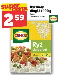 Topaz Ryż biały długi 4x100g Cenos oferta