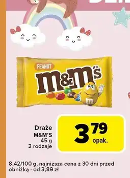 Carrefour Express Draże M&M'S 45g 2 rodzaje oferta