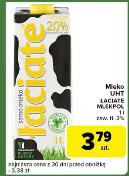 Carrefour Express Mleko UHT Łaciate 3.2% oferta
